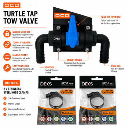 Turtle Tap - Tow Tap Valve